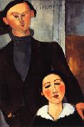 Amedeo Modigliani, Jacques and Berthe Lipchitz